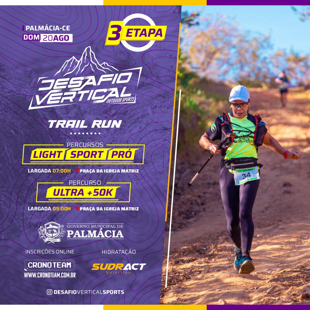 Desafio Loucos por Trail Run acontece domingo (30) na Fazenda Nova